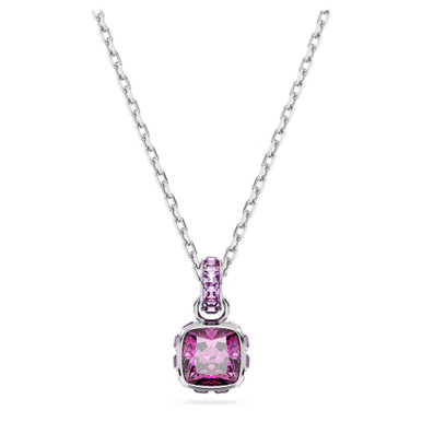 birthstone-pendant-square-cut-february-pink-rhodium-plated-5651708-swarovski-1