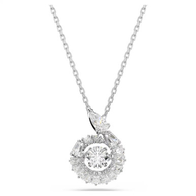 snake-pendant--mixed-cuts--year-of-the-snake--white--rhodium-plated-swarovski-5698890-1