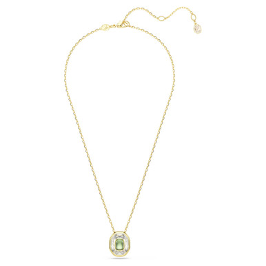 chroma-pendant--octagon-cut--green--gold-tone-plated-swarovski-5705580-2