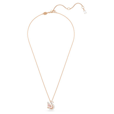 swan-pendant--mixed-cuts--swan--pink-swarovski-5732414-2