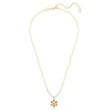 idyllia-pendant--crystal-pearl--mixed-cuts--flower--multicolored--gold-tone-plated-swarovski-5723140-2