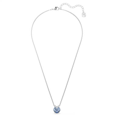 bella-v-pendant--round-cut--blue--rhodium-plated-swarovski-5734232-2