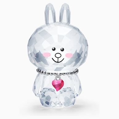 スワロフスキーSwarovski　LINEフレンズコニー Swarovski Crystal Line Friends Collection - Cony Rabbit Decoration