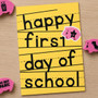 happy first day of school