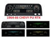 1964-66 Chevy Truck RTX Instrument Kit.