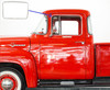 1956 Ford Truck Door Window Molding Trims, pr.