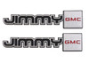 1981-87 Jimmy Fender Emblems "GMC Jimmy", pr.