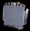 1955-59 Chevy Truck Dual Fan Aluminum Radiator, Dual Fan Controller Sold Seperately, ea.