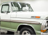 1970-72 Ford Truck Ranger XLT Long Bed Wide (3-5/8") Woodgrain Insert Body Side Molding Set. (3-5/8")
