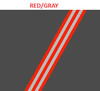 1981-87 Chevy/GMC Truck Pin Stripe Kit, Red & Gray Upper Paint Divider Stripes
