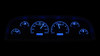 1960-63 Chevy Truck  Black Face w/ Blue Light Dakota Digital VHX Instrument