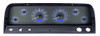 1964-66 Chevy Truck Carbon Fiber Face w/ Blue Light Dakota Digital VHX Instrument