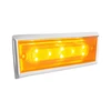 1981-87 Chevy / GMC Truck & 1981-91 Blazer / Suburban, 8 Amber LED Dual Function Side Marker With SS Trim - LH