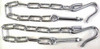 1947-53 Chevy, GMC Truck Stepside Tailgate Chains, Cadmium Plated, pr. (w/hardware)