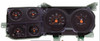 1981-87 Chevy GMC Dash Cluster Assembly With Clock