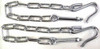 1941-53 Chevy/GMC Truck Tailgate chains (Cadmium Plated)(Stepside w/ hardware) pr.