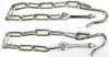 1941-53 Chevy/GMC Truck Tailgate Chains (Polished Stainless Steel)(Stepside with hardware). pr.