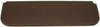 1947-59 Chevy/GMC Truck Sunvisor Pad, ea. (Brown, fits RH or LH)