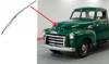 1947-54 GMC Truck Center Hood Molding, ea.