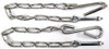 1954-87 Chevy/GMC Truck Tailgate Chains (Polished Stainless Steel)(Stepside with hardware). pr.