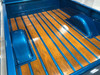 Zinc Bed Strip Set. Fits 60-66 Chevy GMC Truck Short Wide Bed, set. (11 pcs)(77-1/8")(Fleetside)