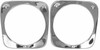 1964-66 Chevy Truck Chrome Headlamp Bezels, Pair