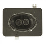 Dual Voice Control Speaker, In Dash, Fits 1964-66 CHevy/GMC Pickup.