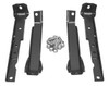 Rear Bumper Brackets. Fit 1967-72 Chevy, GMC With Leaf Springs. 4pc set.