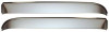 1967-72 Chevy/GMC Truck Vent Shade, pr. (polished stainless steel)