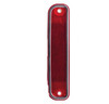 Rear Side Marker Light Red Lens With Stainless Trim Stepside and Dually 1973-80 Chevy GMC ea.