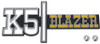 1973-74 Blazer Fender Emblems "K5/BLAZER", pr.