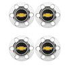 Wheel Center Cap For 6 Lug Rally Wheel 1973-87 Chevy Set of 4 Repro Plastic