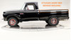 1965-66 Ford Truck Styleside Short Bedside Moldings, pr.