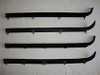 Door Glass Felt Wipers 4pc Inner & Outer Does Both Doors 1967-70 Ford Pickup