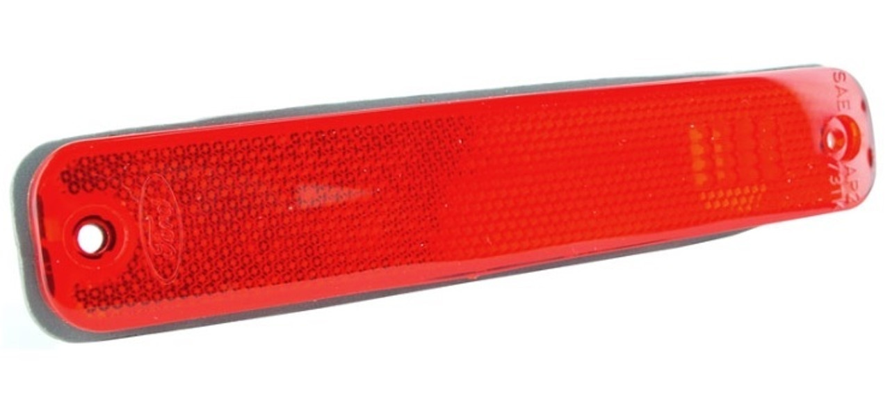 1973-79 Ford F100-350 Red Side Marker Lamp, LH or RH, ea. (Fits Others, See Desc.)