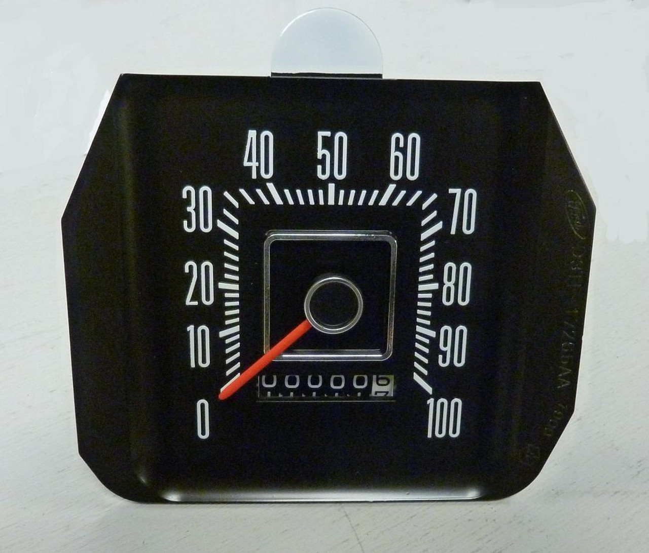 1975-77 Early Ford Truck Speedometer with Red Needle, ea. (will fit 1973-74)