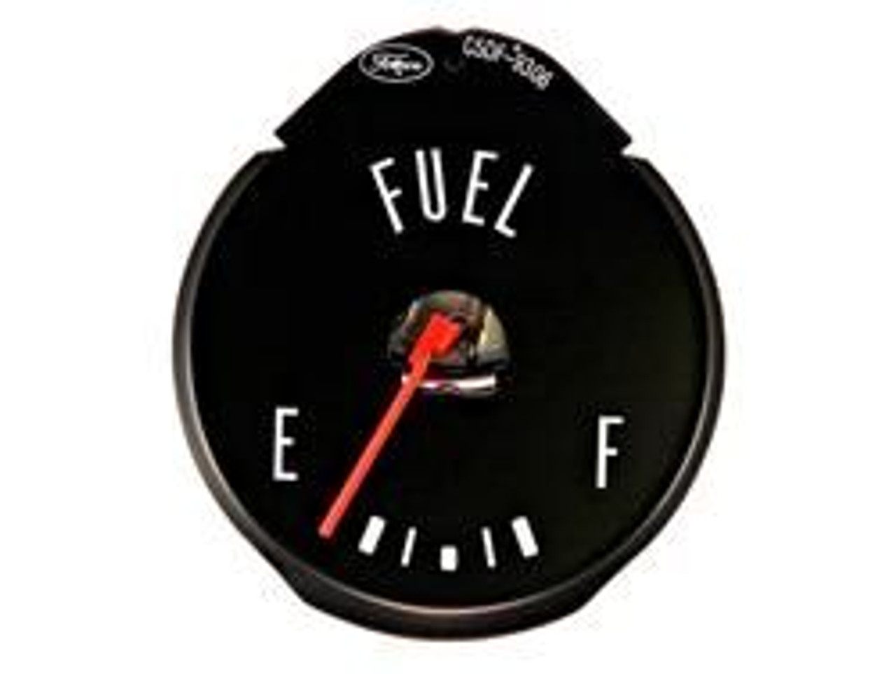 1977 Late-79 Ford Truck Fuel Gauge with Orange Needle, ea. (also 1978-79 Bronco)