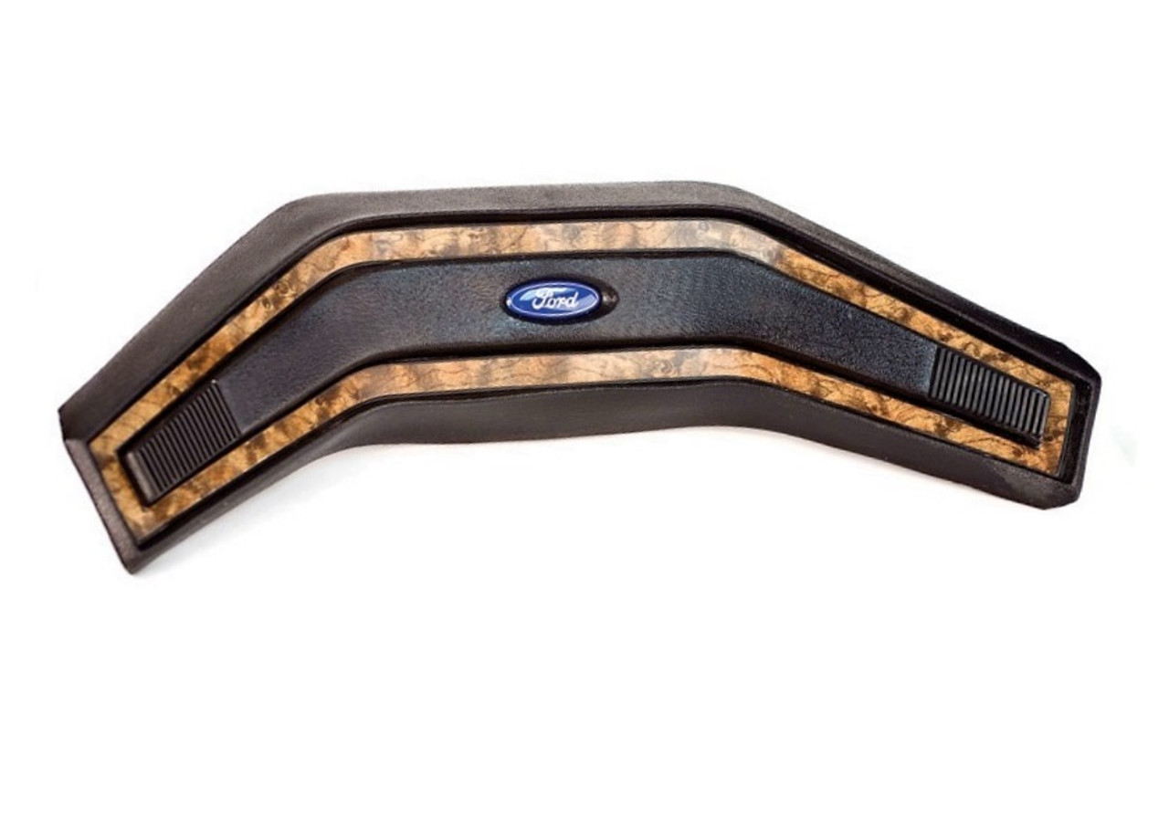 1978-81 Ford Truck Horn Bar Pad w/ Woodgrain Finish, ea.