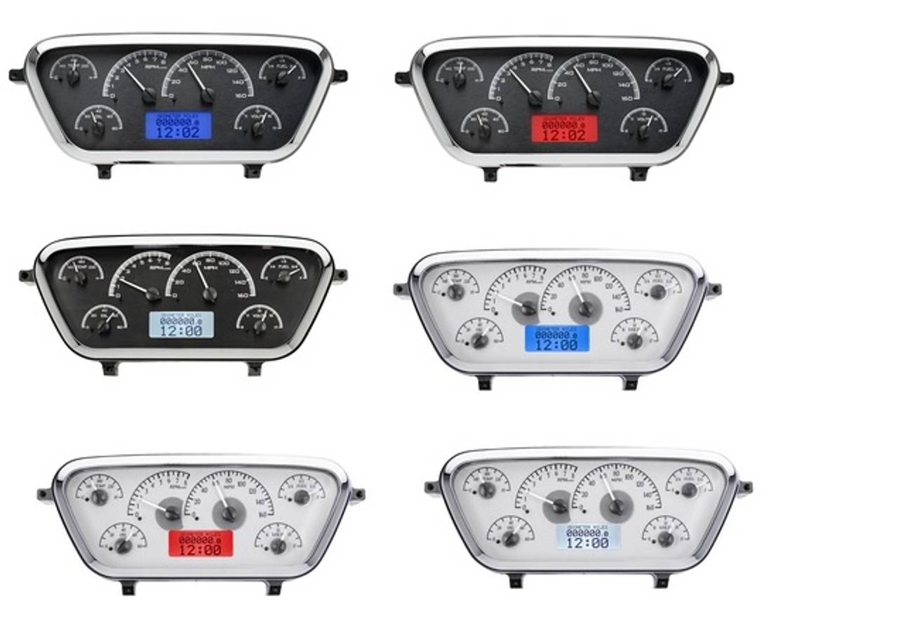 1953-55 Ford Pickup VHX Dakota Digital Instrument Set