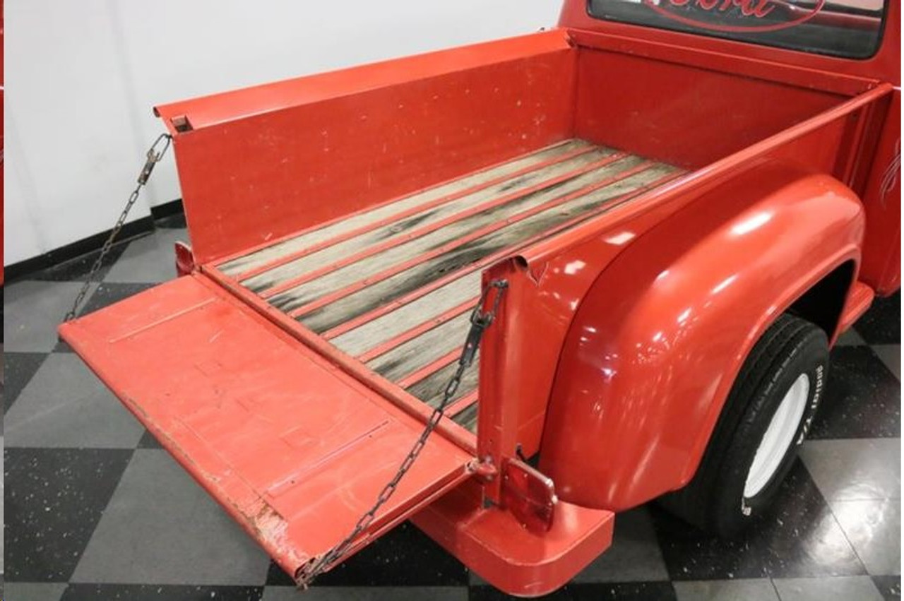 1961-64 Ford Truck Short Flareside Bed Strip, Zinc, ea.