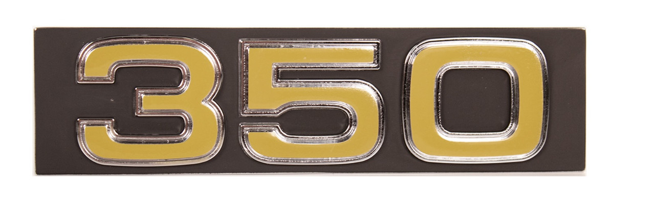 1975-76 Chevy Truck Grille Emblem "350", ea.