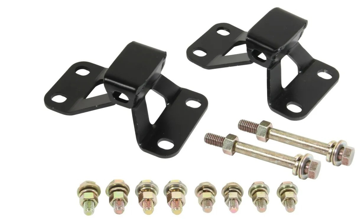 2 pcs Engine Conversion Swap Bracket Motor Mount Adapter