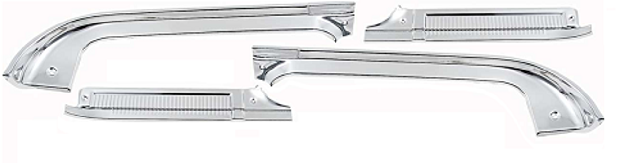 1978-87 Chevy, GMC Truck Aluminum Door Sill Plate Set