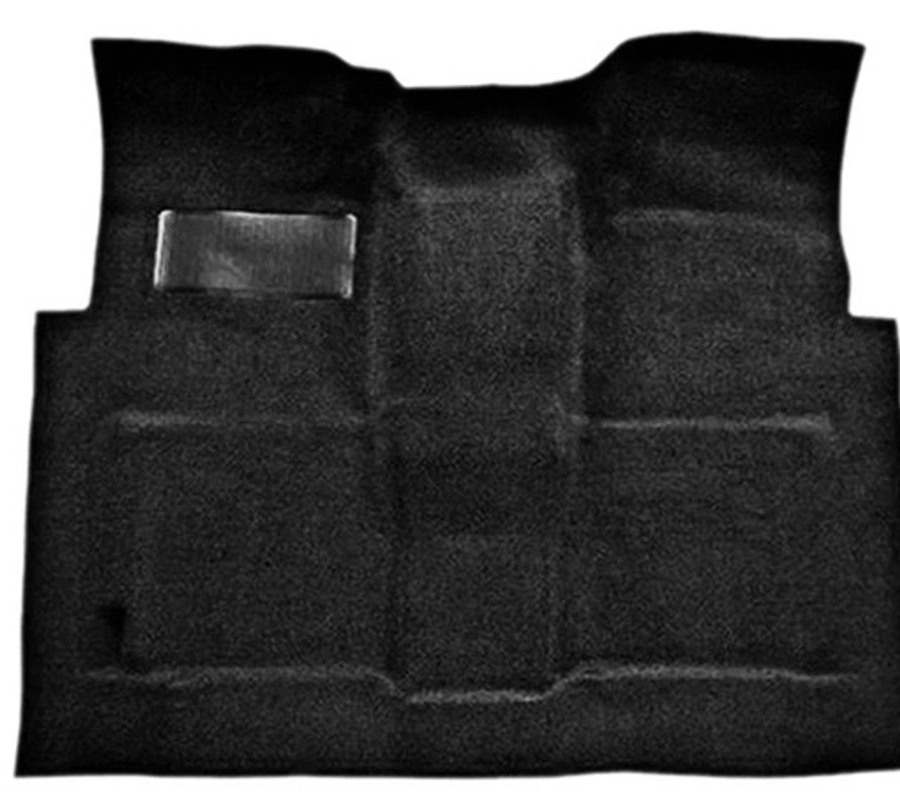 1960-66 Chevy, GMC Truck 4 Speed Drive Floor Shift Black Loop Carpet Set