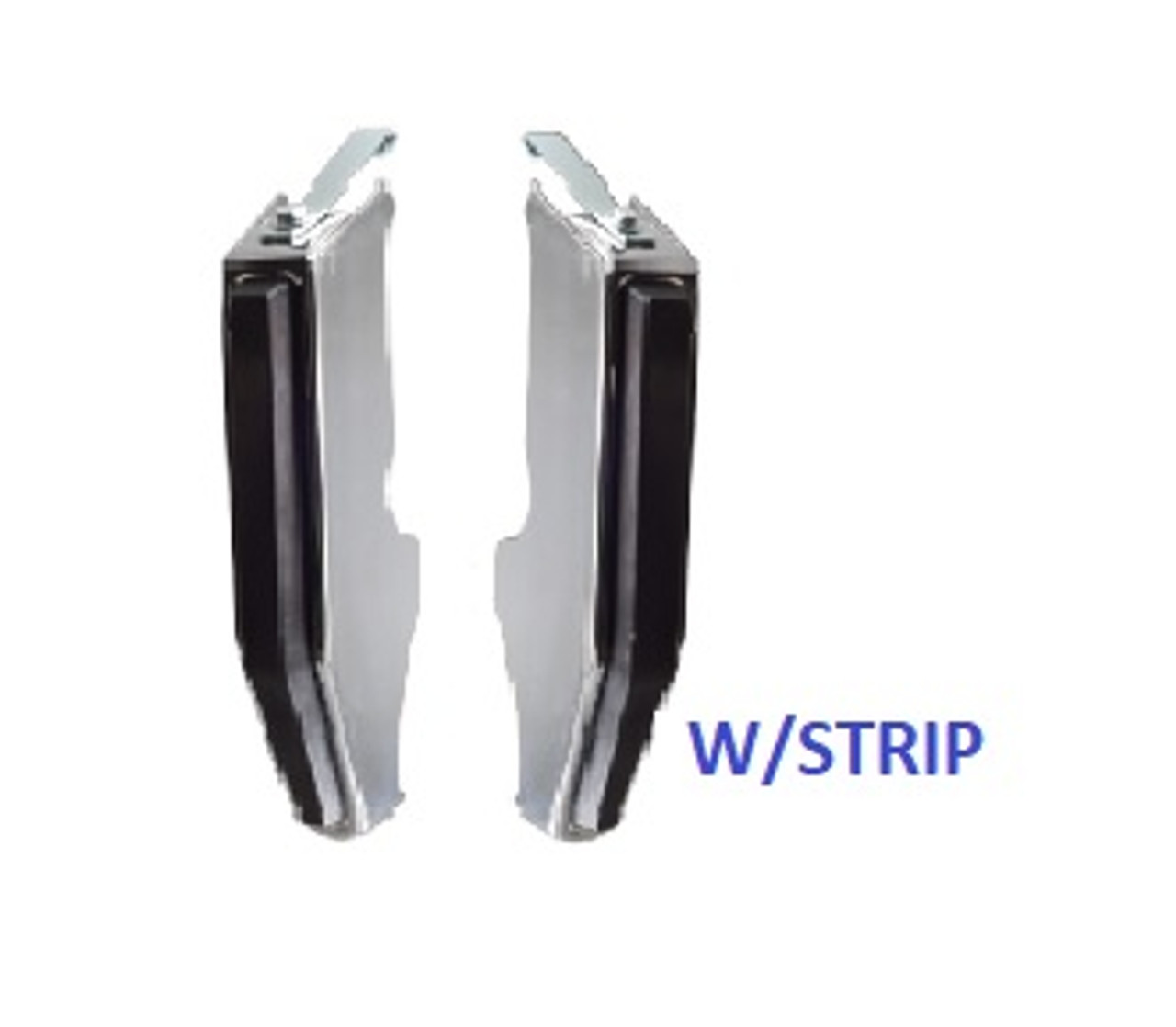 1967-72 Chevy/GMC Truck Front Bumper Guard w/ Strip Set