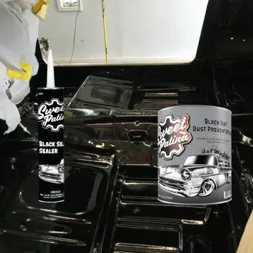 Sweet Patina “BLACK OUT” Rust Preventative Coating, Quart