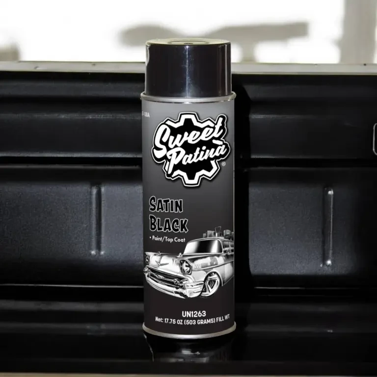 Sweet Patina Satin Black Aerosol