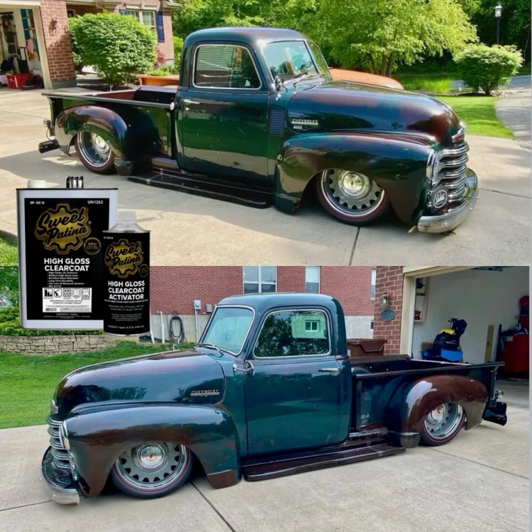 Sweet Patina Pro Level High Gloss Clearcoat, Gallon Kit (With 64oz Activator)