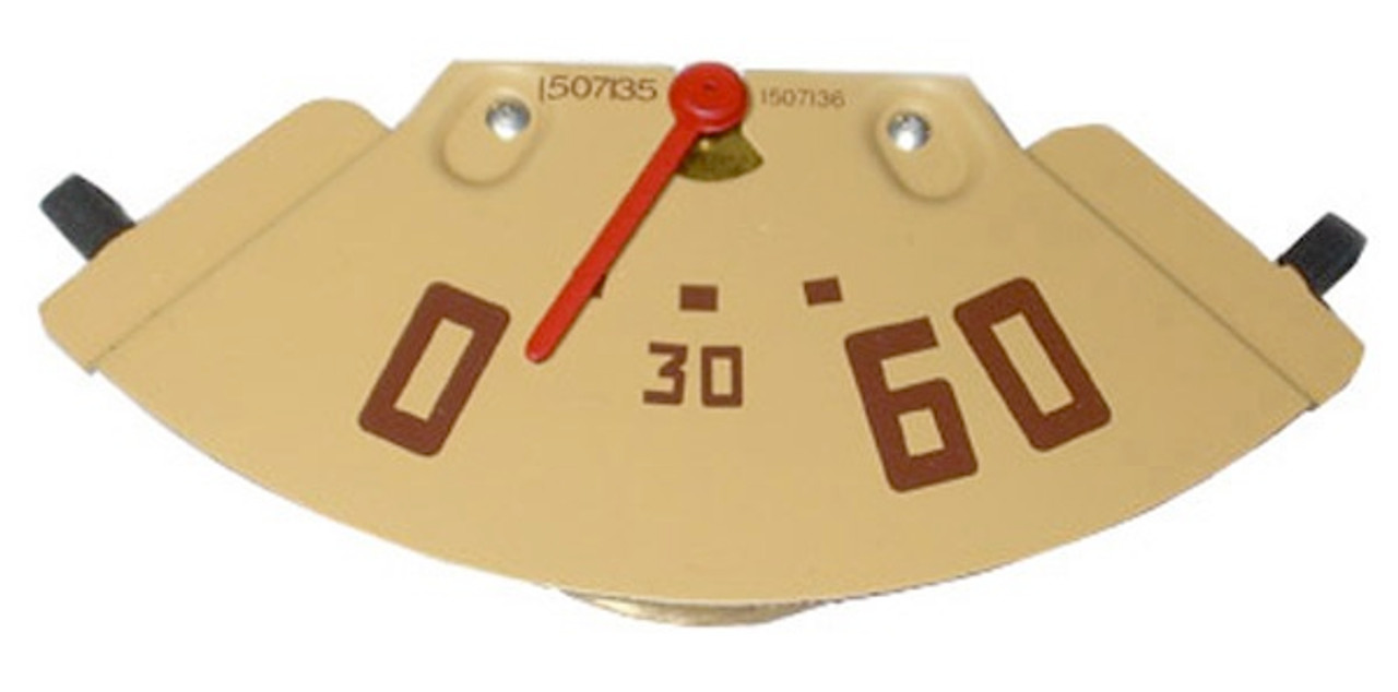 1947-51 GMC Truck Oil Pressure Gauge, ea. (0-60 lbs)