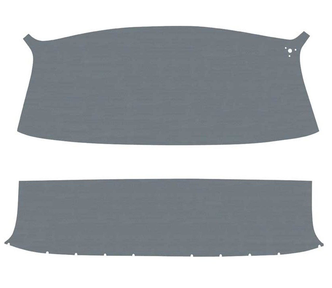 1954-55 1st Ser. Chevy Truck Headliner (Gray) set.